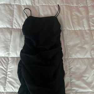 Black sparkly shine dress size S